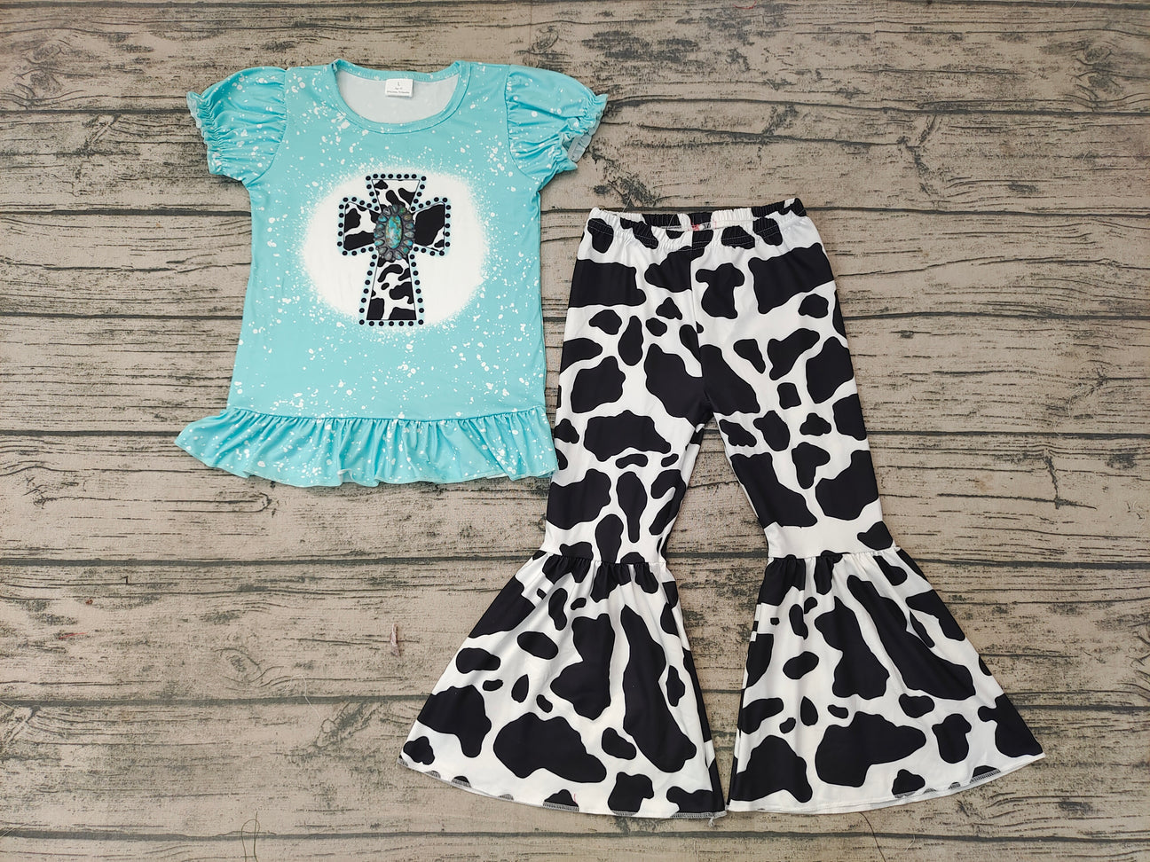 Cow Print Cross