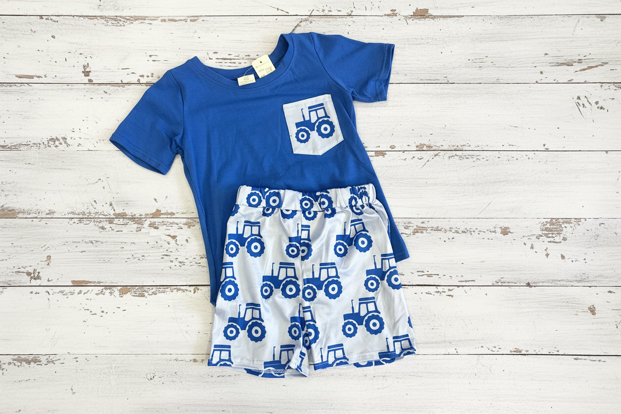 Blue Tractor